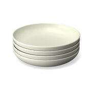 Round Deep Plate - Off White - Set Of 4
