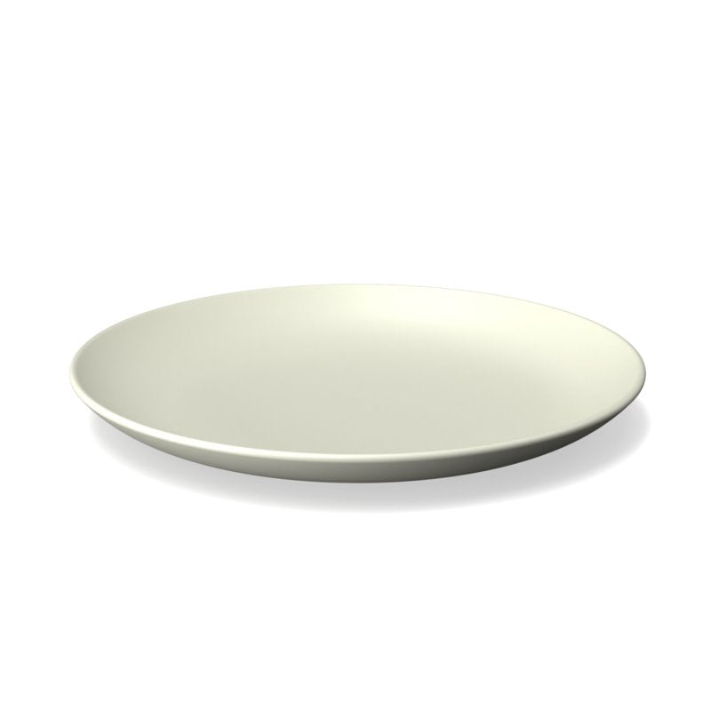 Round Medium Plate - Off White - Set Of 4