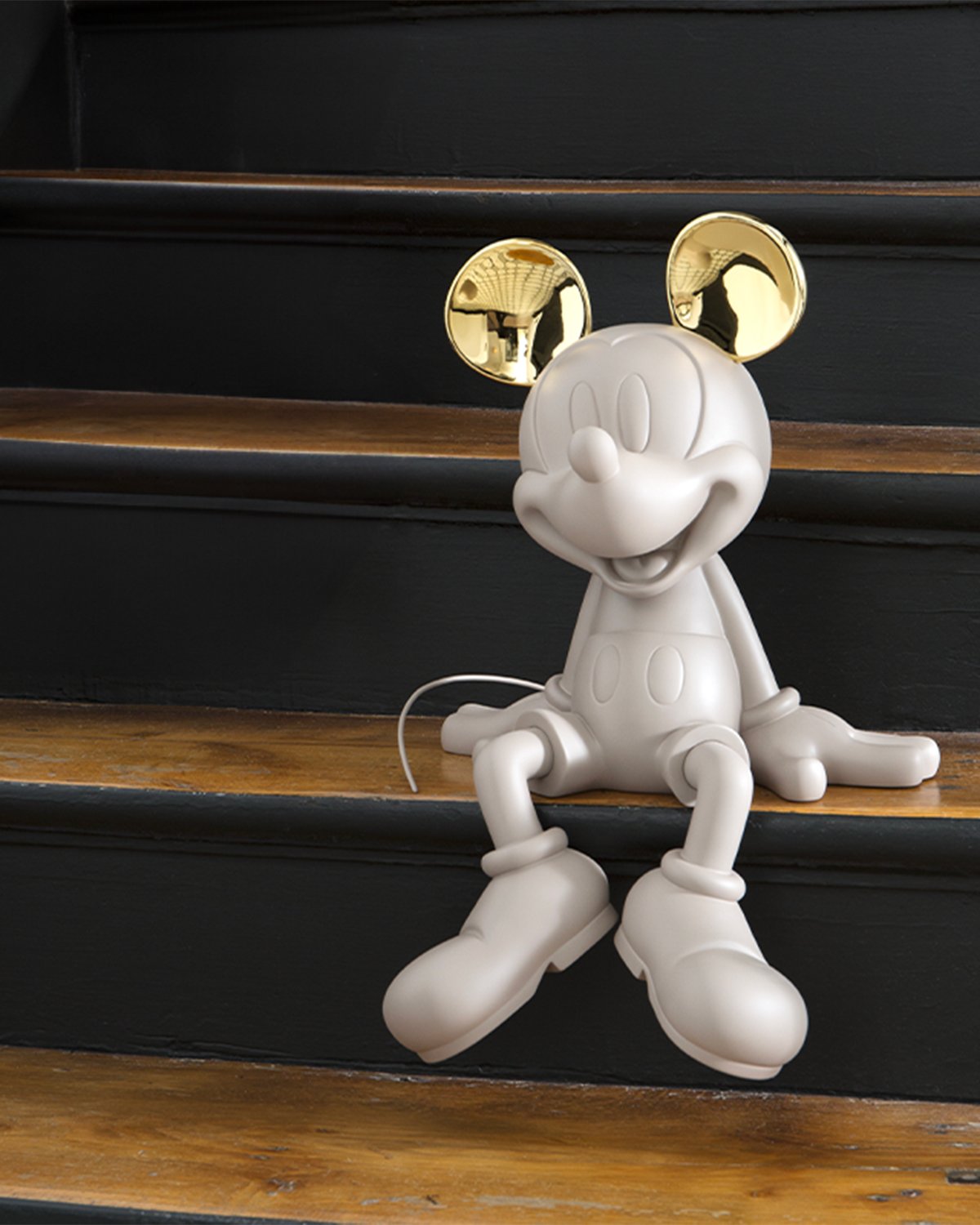 Mickey Mouse Take 2 Taupe & Gold 19in