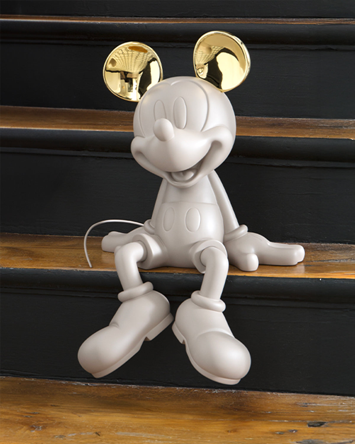 Mickey Mouse Take 2 Taupe & Gold 19in