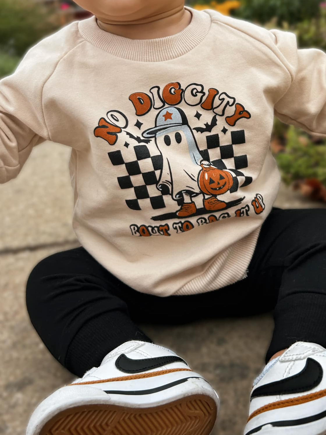 No Diggity Bout To Bag It Up Organic Cotton Crewneck