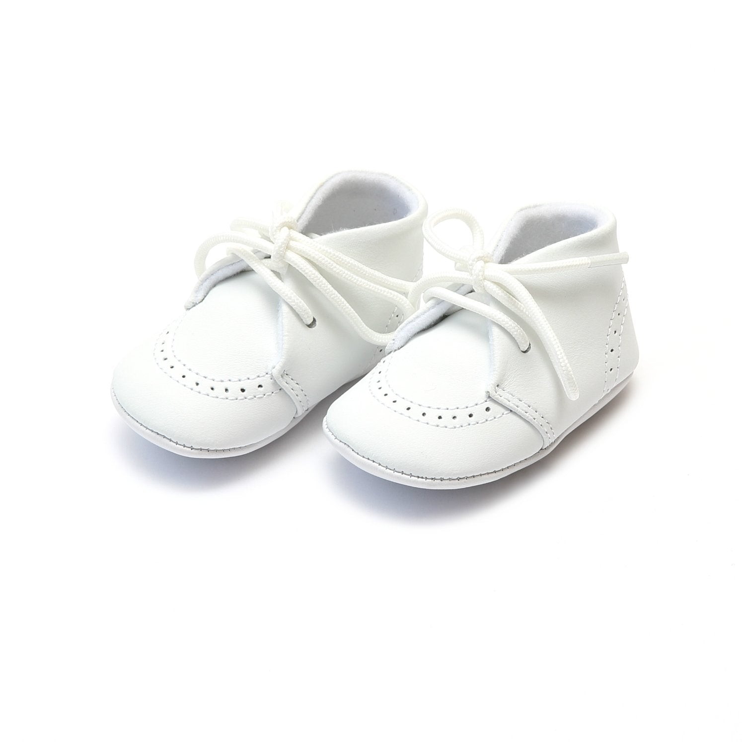Benny Leather Brogue Oxford Crib Shoe (infant)