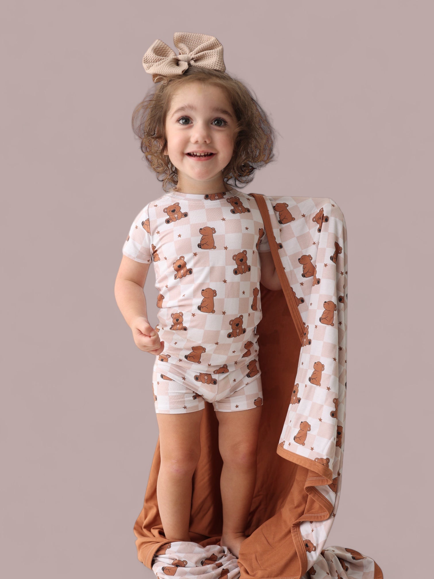 Cozy Bear Dream Short Set