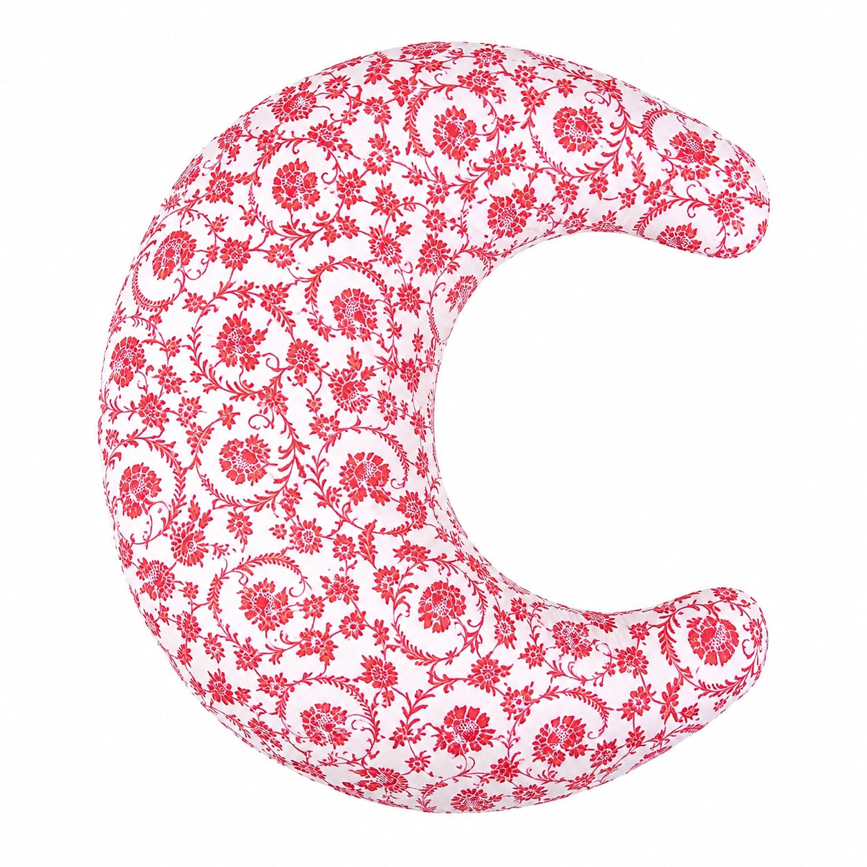 Beige Gingham Ruffle Nursing Pillow Cover