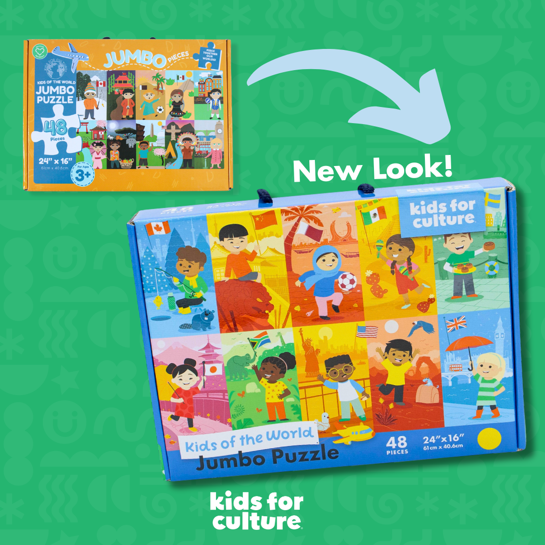 Kids Of The World: Jumbo Puzzle - 48 Pieces