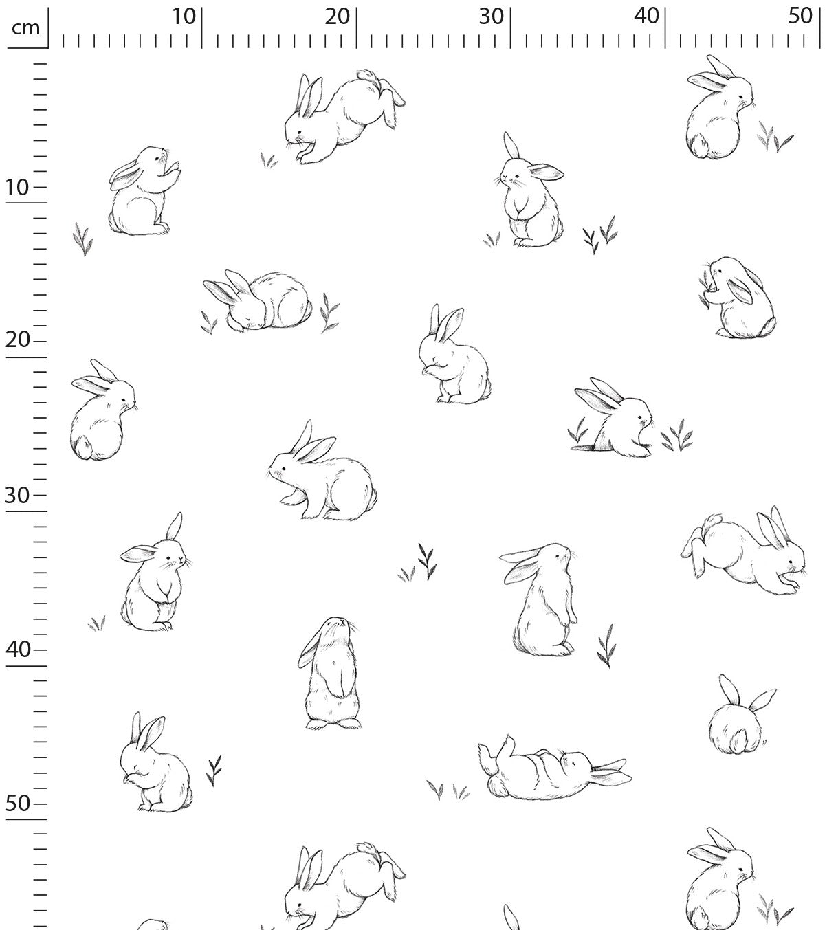 Bunny - Children's Wallpaper - Bunny Motif