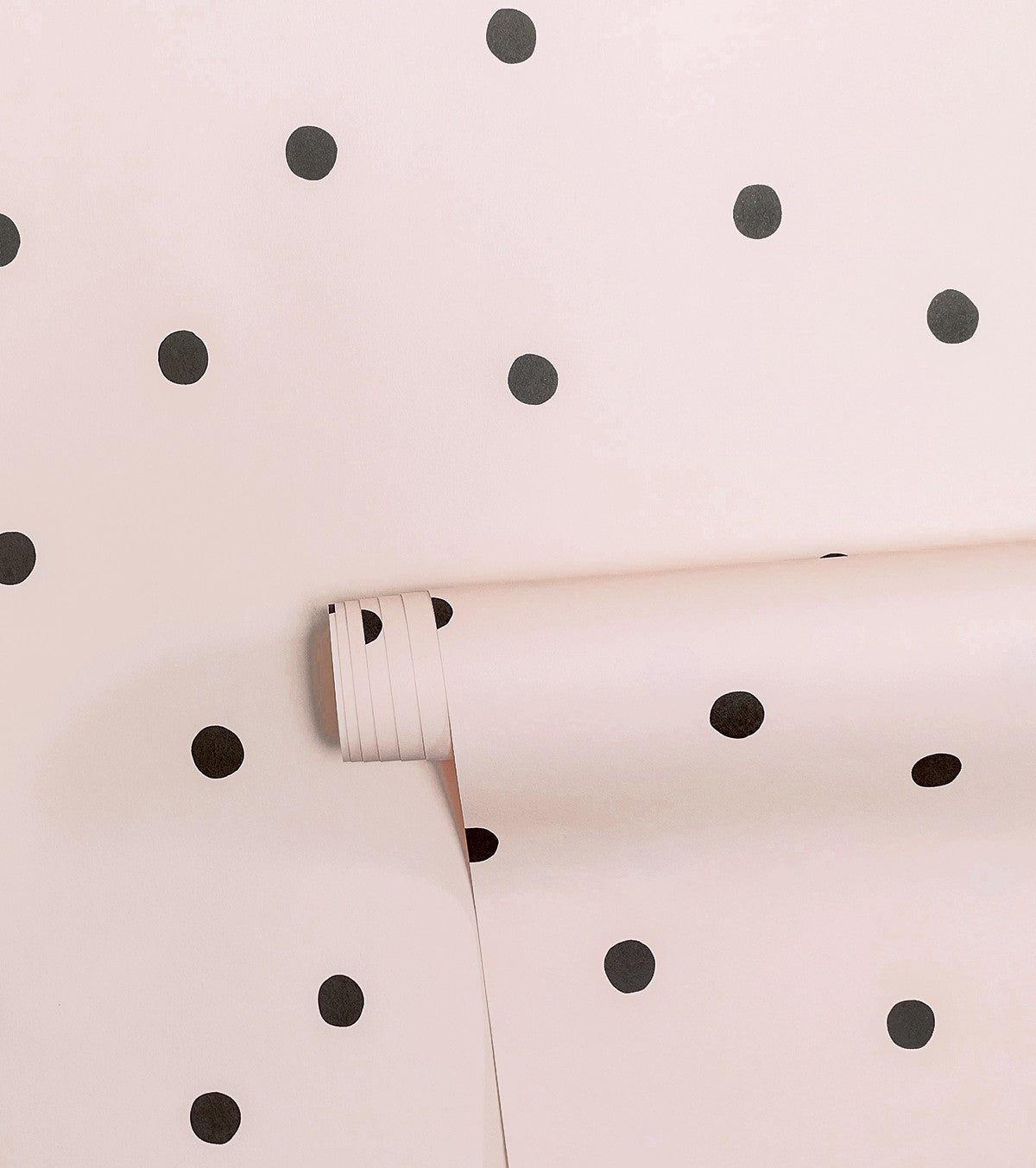 Minima - Children's Wallpaper - Polka Dot Pattern