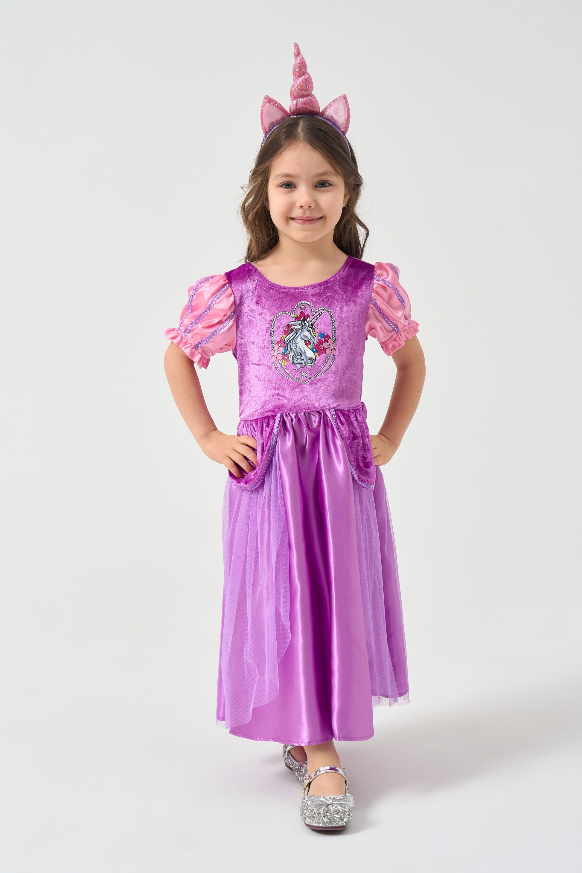 Pretend-Play Dress Up Costume Unicorn Dress