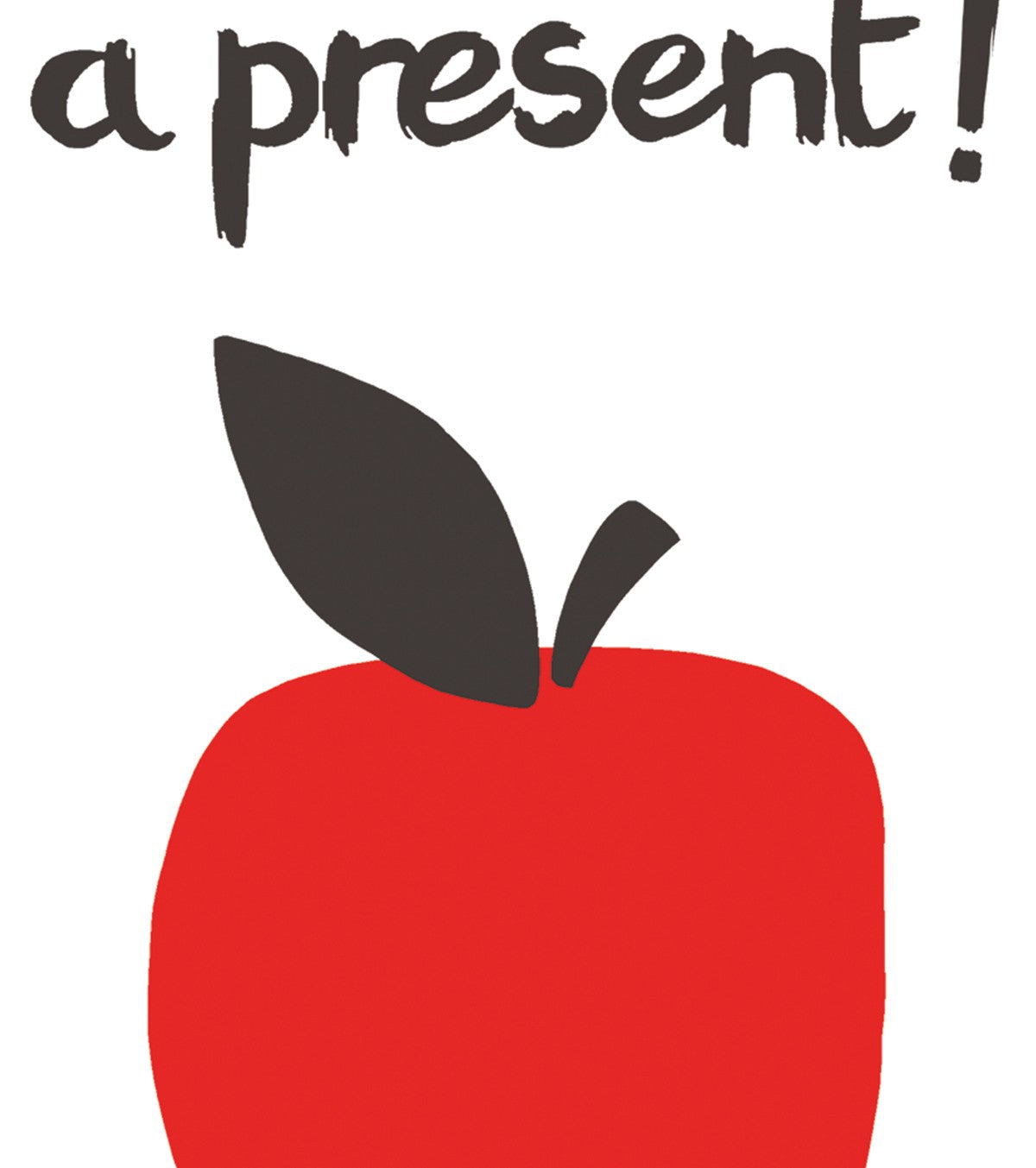 MOKA & POM - Children's poster - The apple