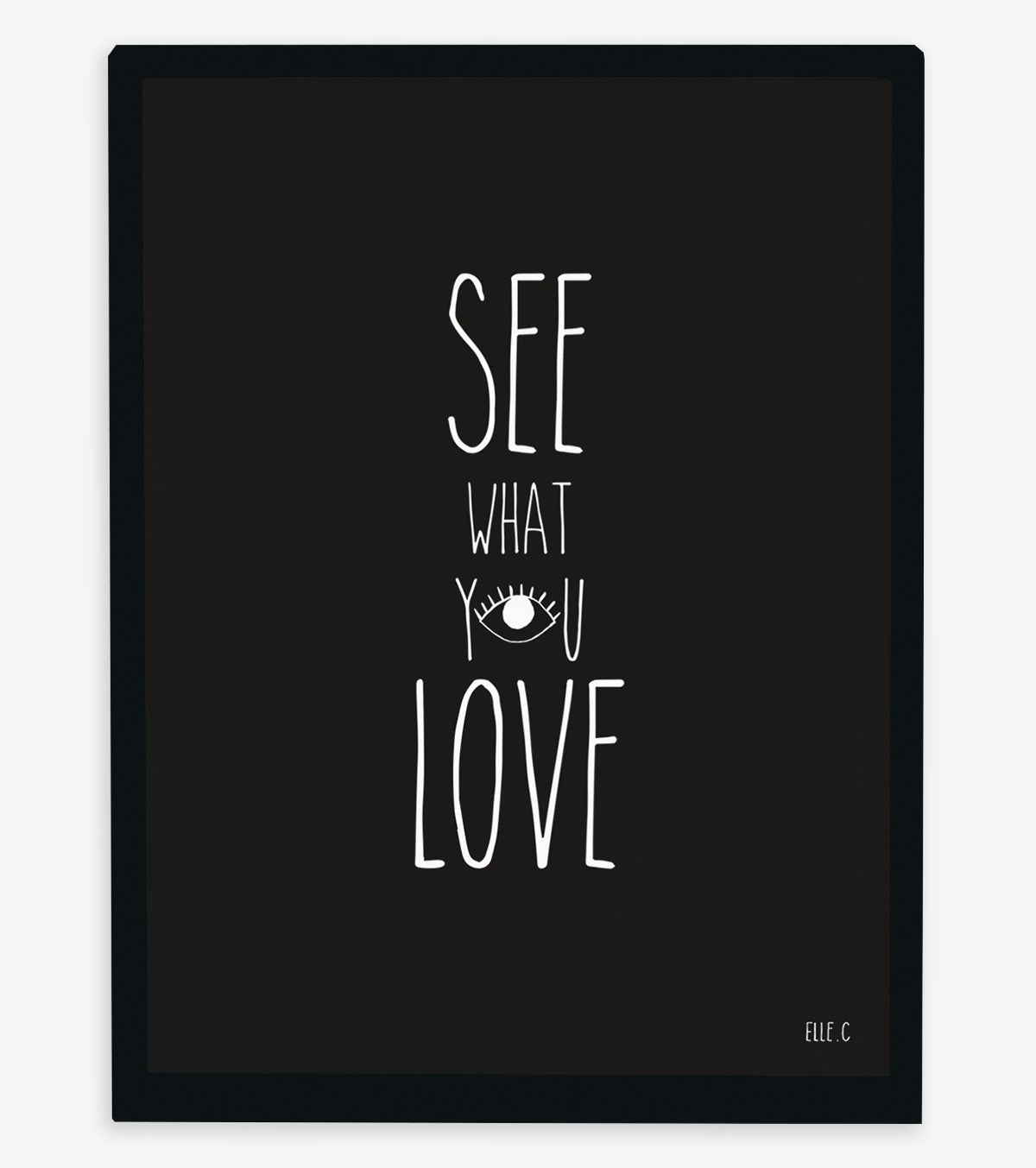 Eye, Eye, Eye - Children's Poster - See What You Love