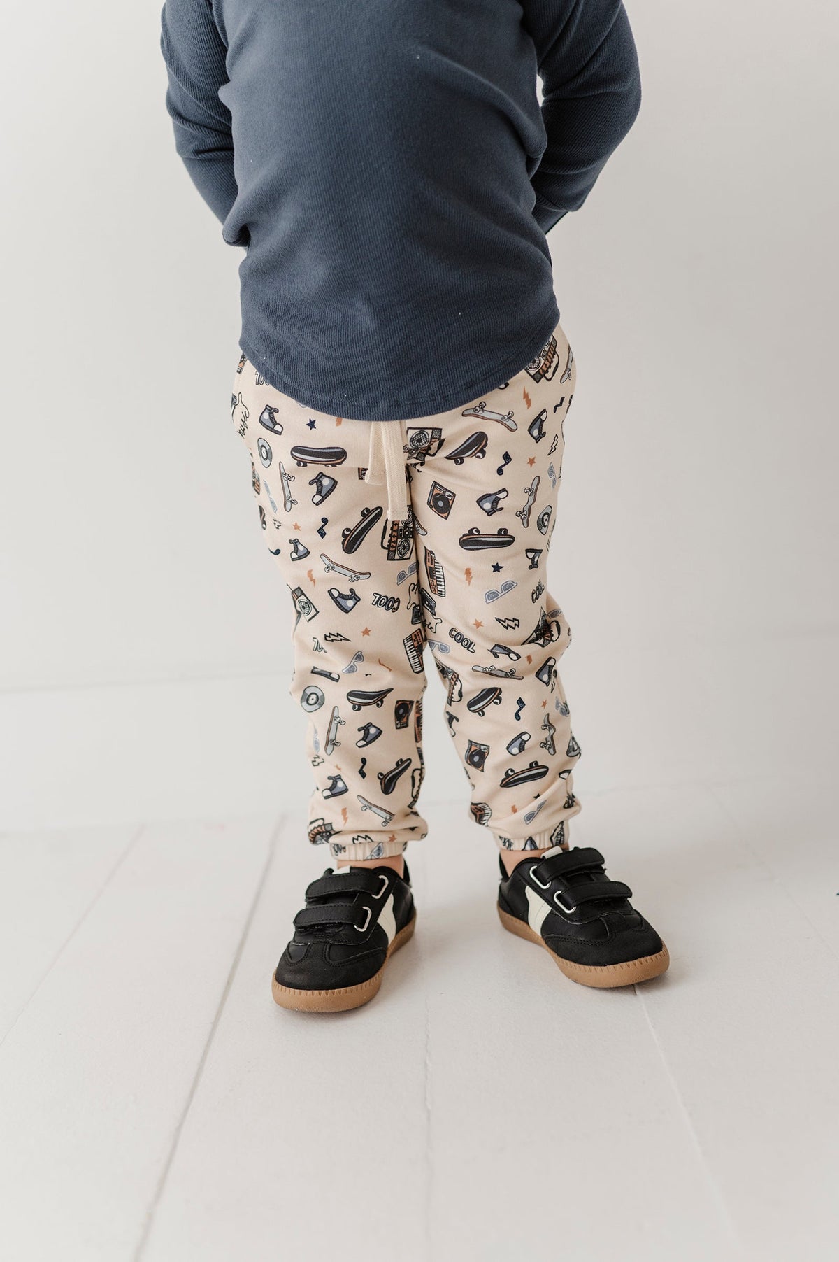 Boys Joggers In Retro Skater