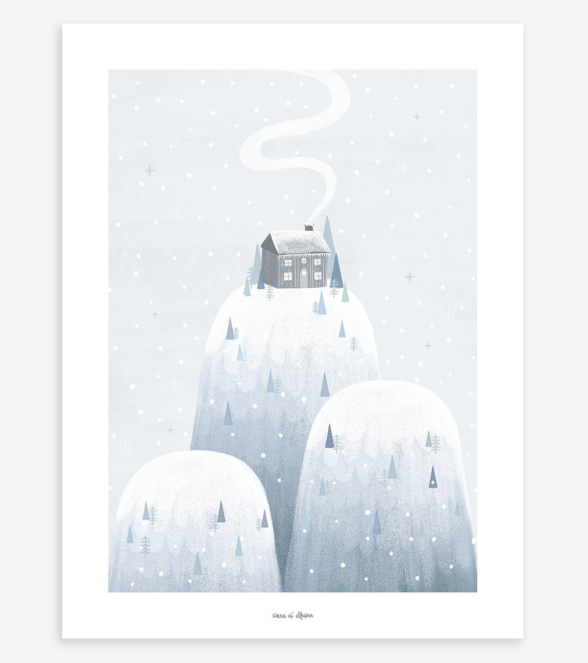 Artic Dream - Children's Poster - Village On The Ice Floe