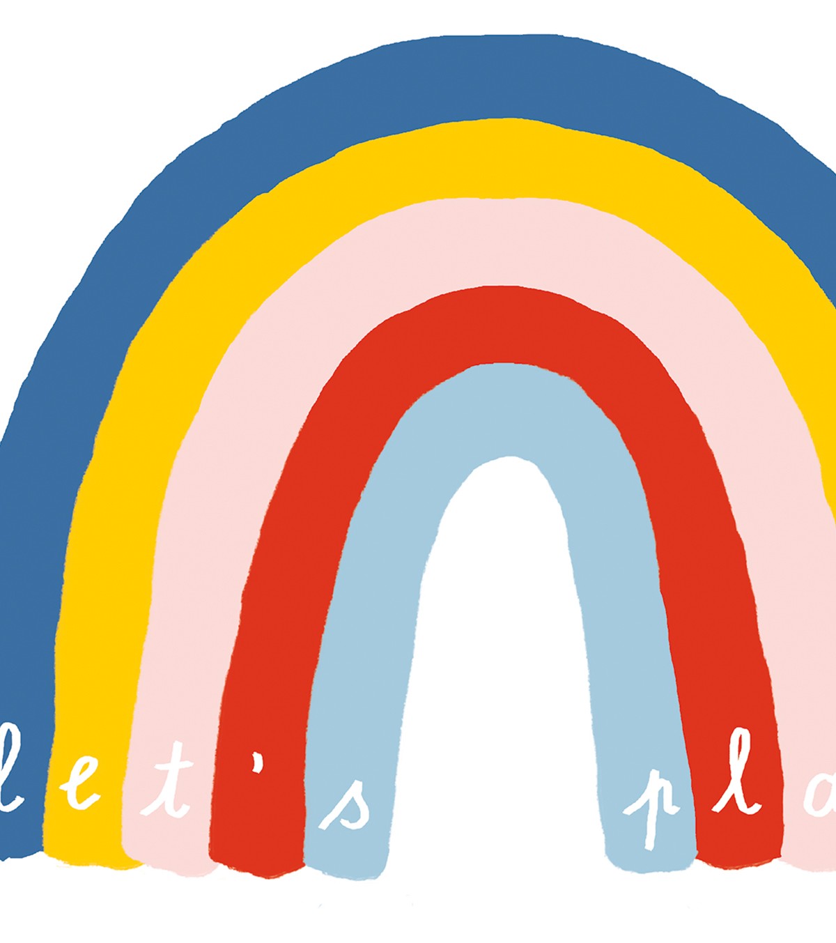 BROOKLYN - Children's poster - Rainbow
