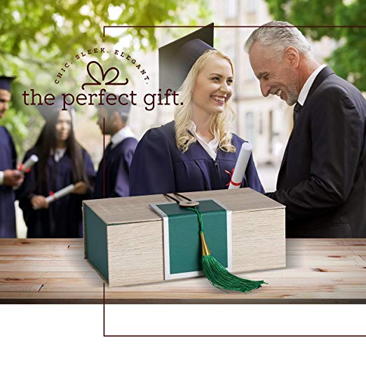 Green Gift Box With Tassel 8 Pack 7x4x 2.5