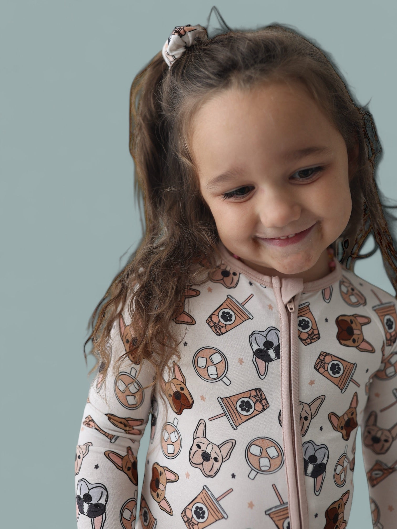 Exclusive Pup Cups Girl's Dream Scrunchie