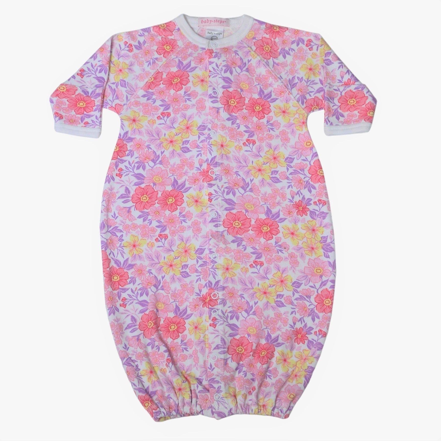 Baby Converter Gown - Wild Flowers