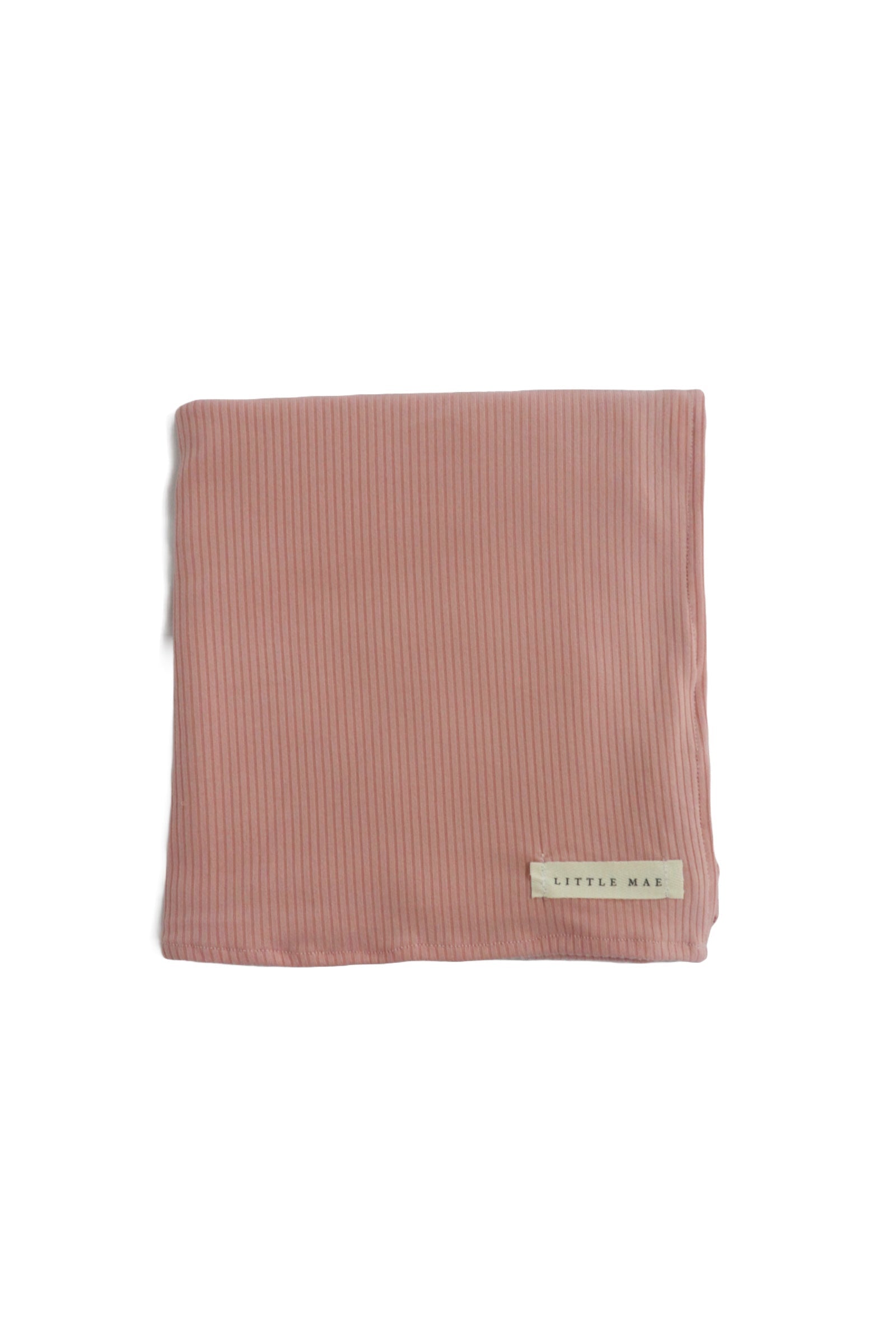 Peony Ribbed Stretch Swaddle