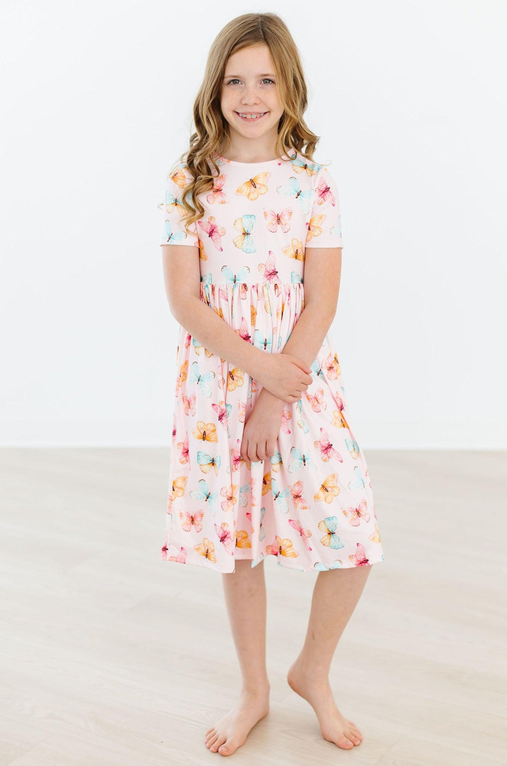 Butterfly Kisses S/s Twirl Dress