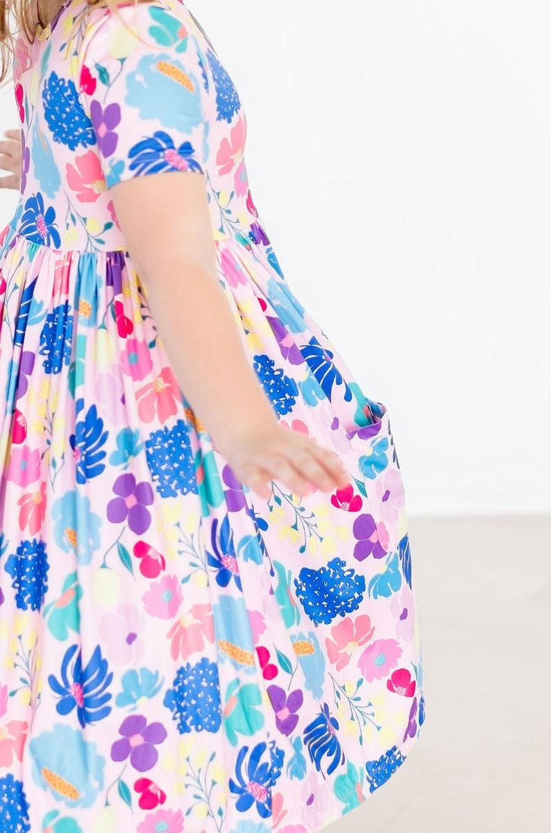 Dahlia Dreams S/s Pocket Twirl Dress