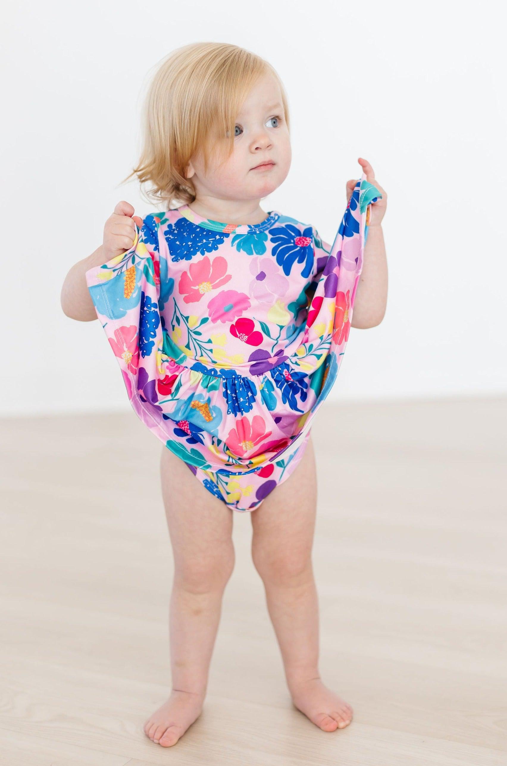 Dahlia Dreams S/s Twirl Bodysuit