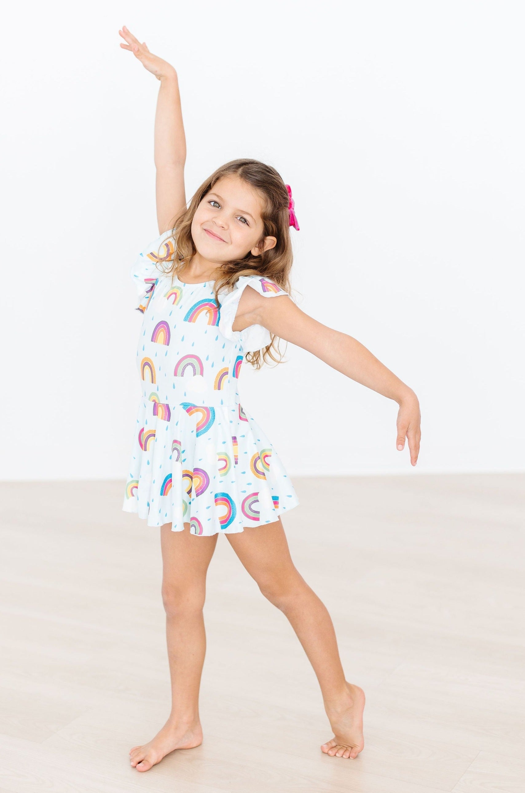 April Showers S/s Twirl Leotard