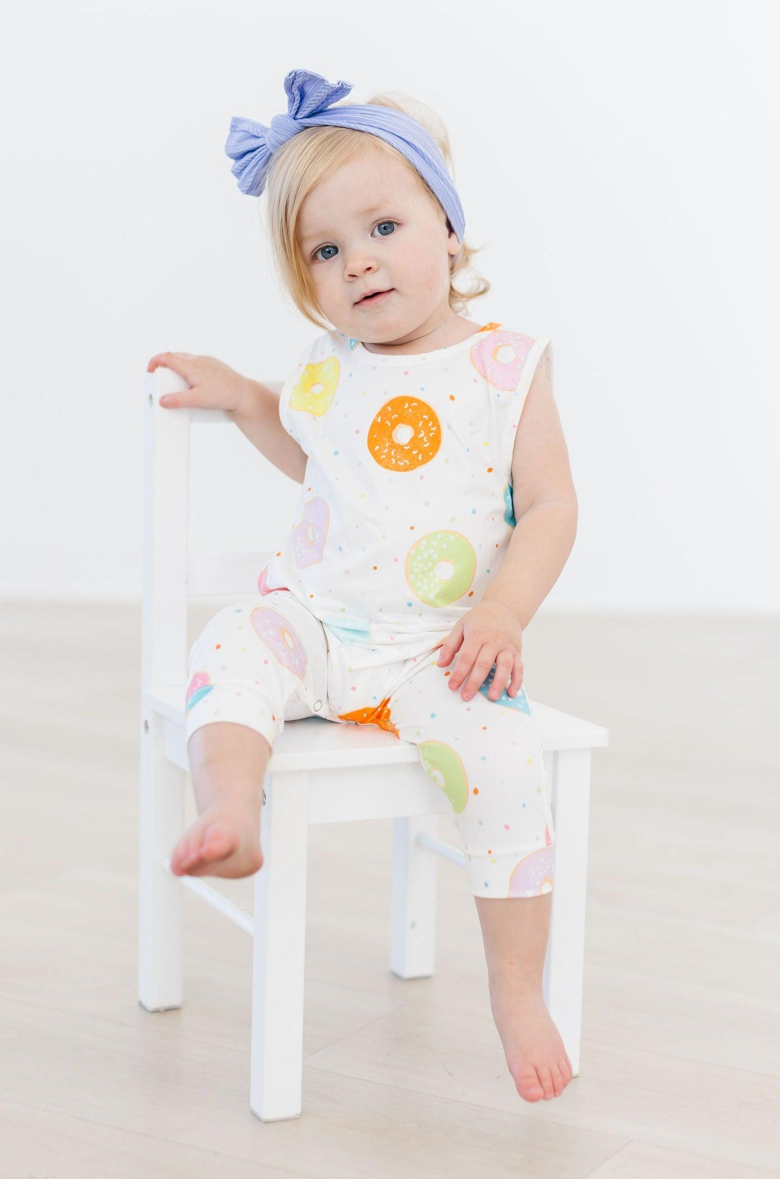 Sprinkle Donut Tank One-piece Jogger