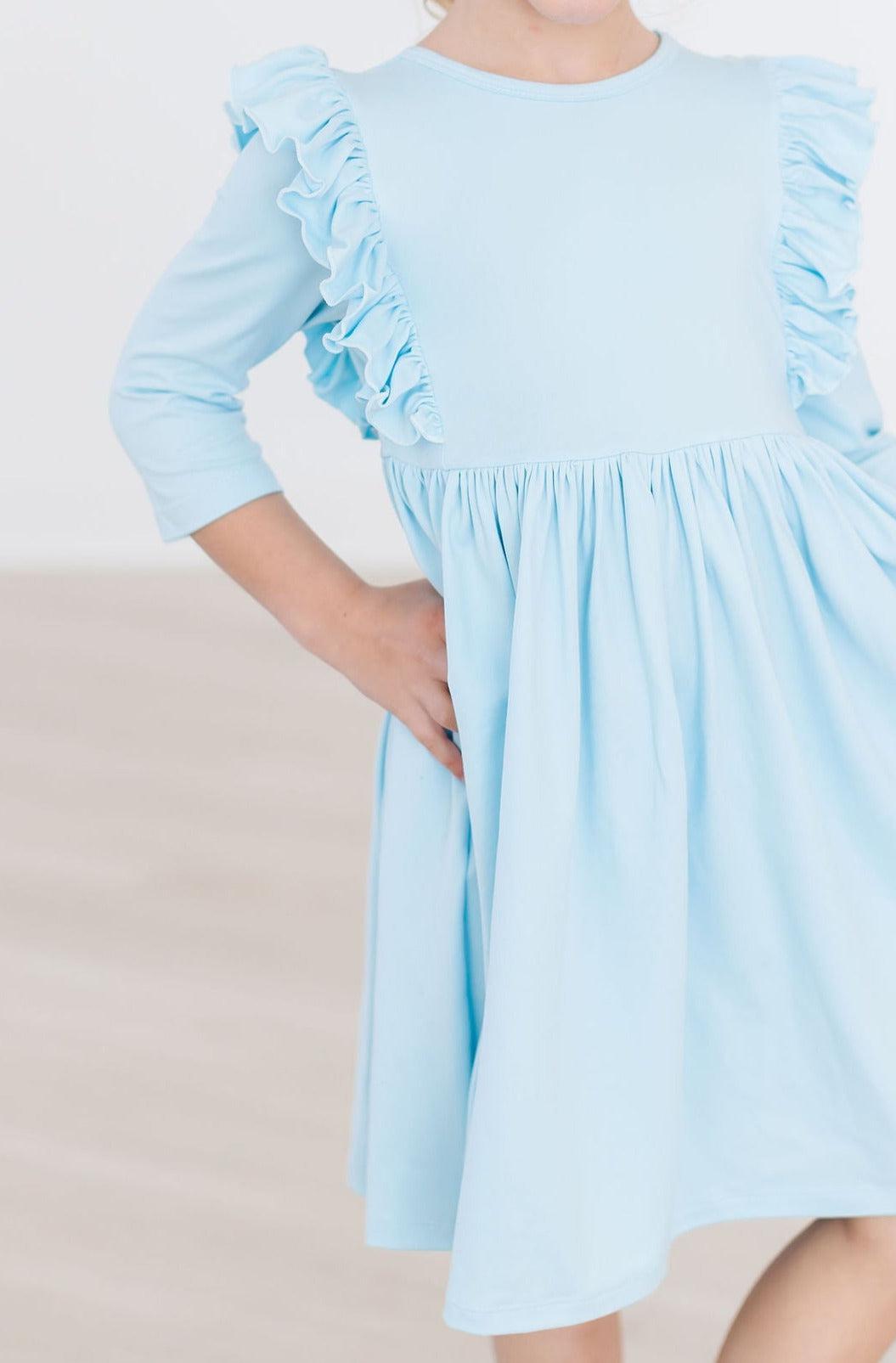 Bluebird 3/4 Ruffle Twirl Dress