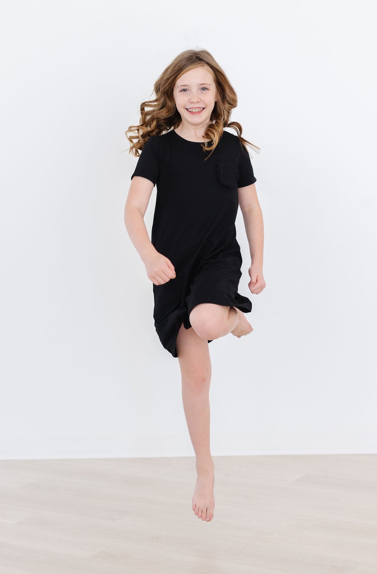 Black T-shirt Dress