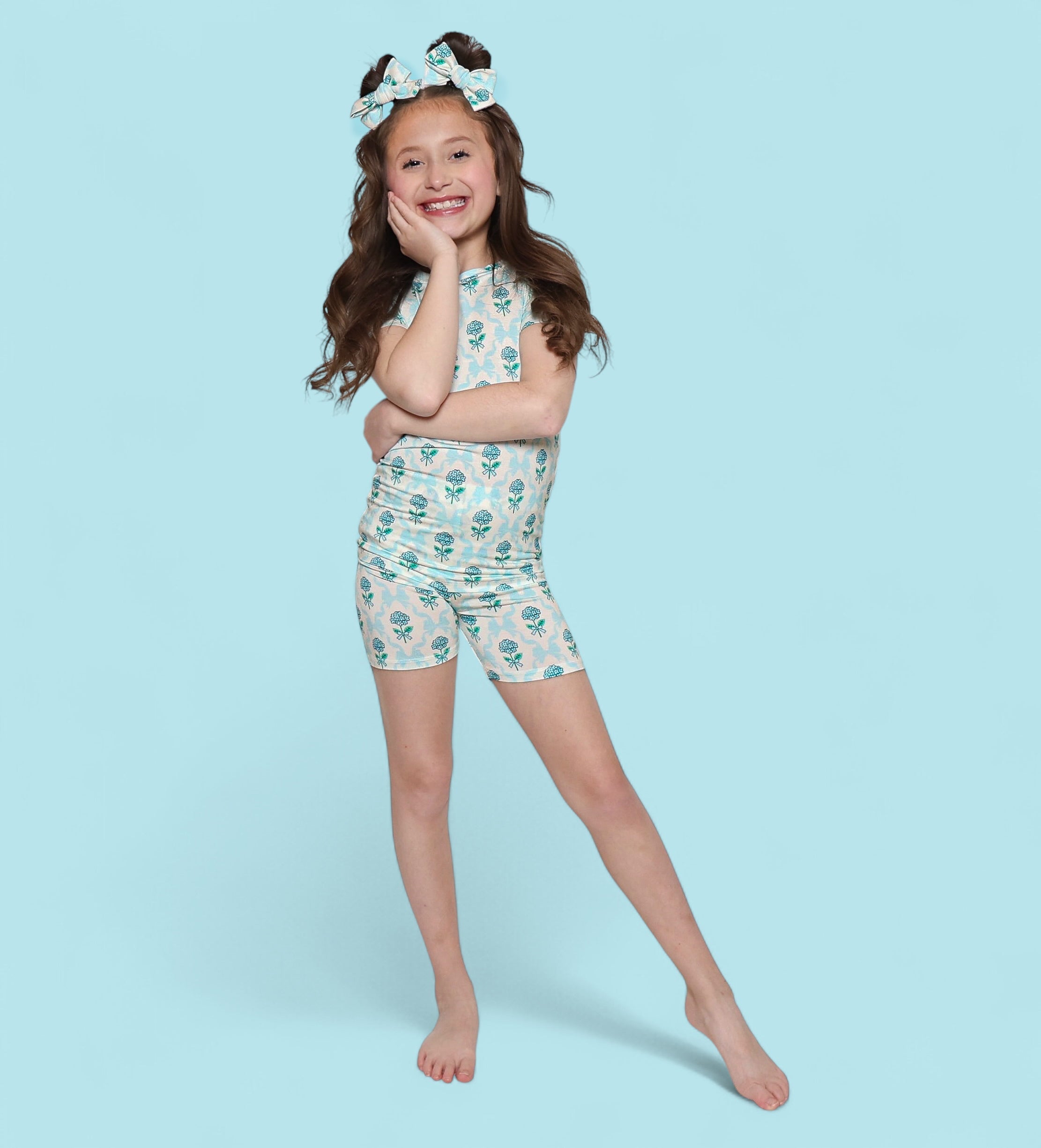 Blue Ribbon Blooms Dream Short Set