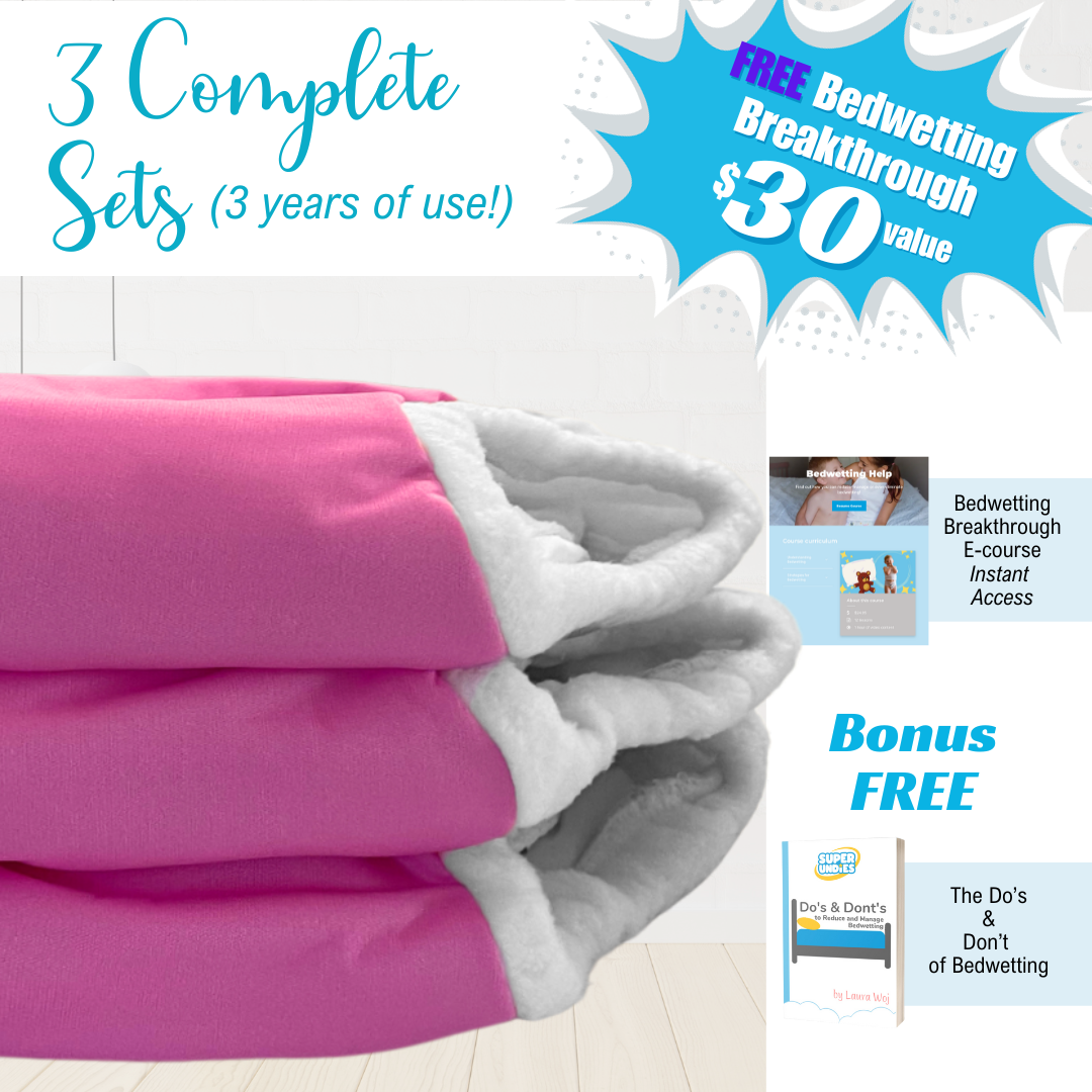 Brain Training Bedwetting Pants 3-pack