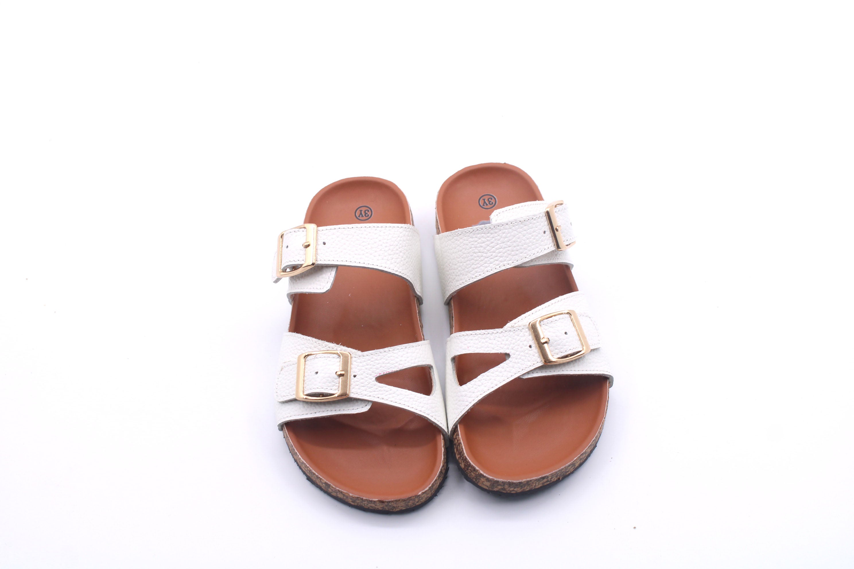 Hamptons Footbed Sandals - White