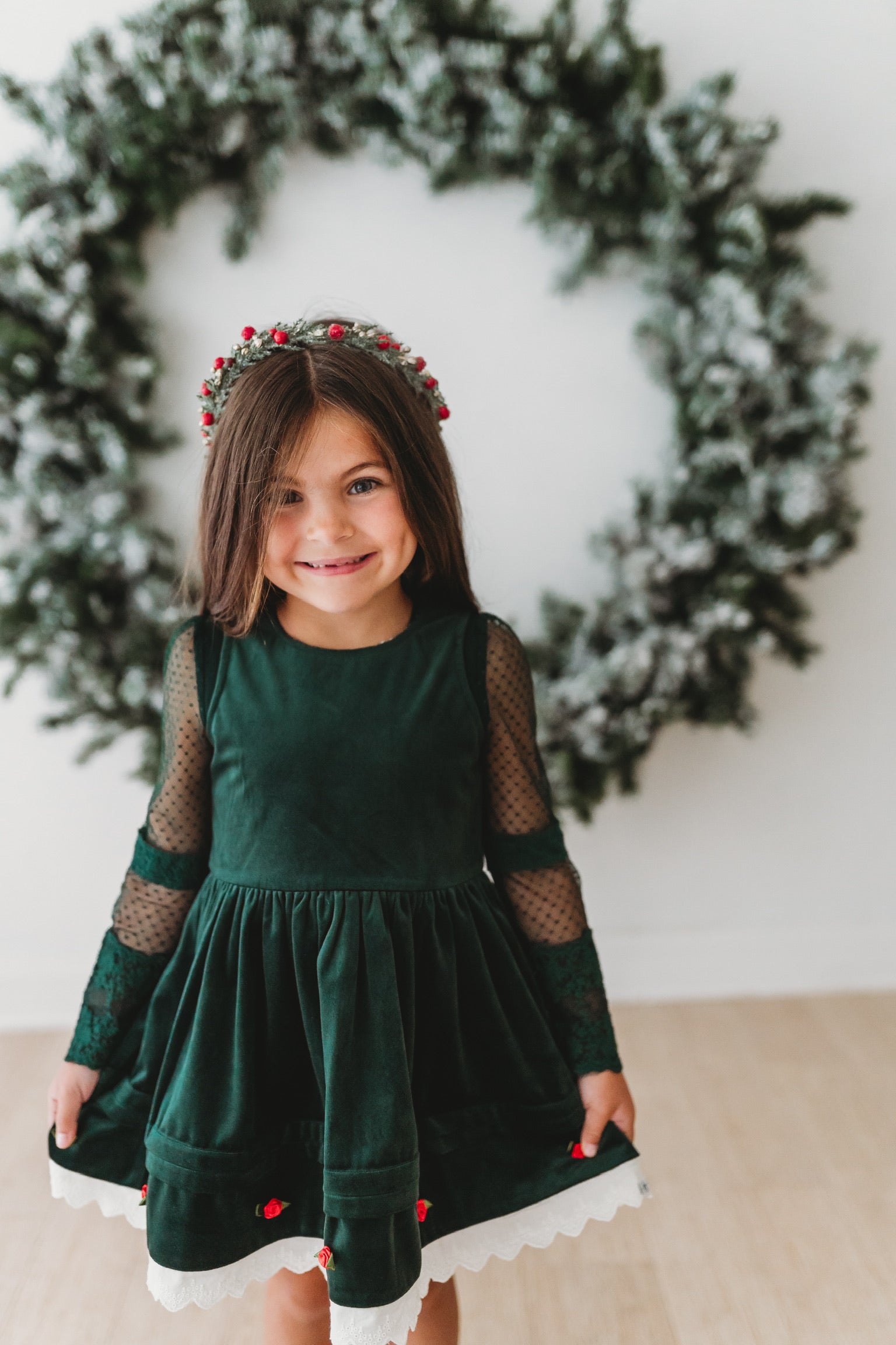 *preorder* Merry And Bright Lace Layering Shirt Bundle