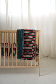 Muslin Quilt | Holiday Stripe