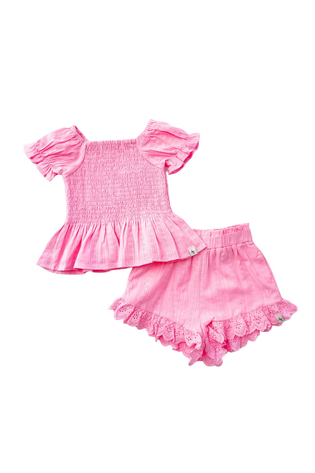 Cotton Candy Pink Short Set
