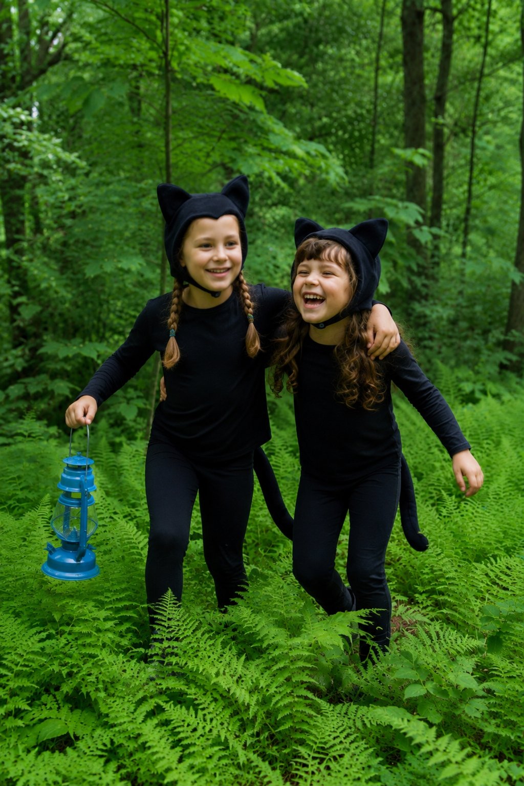 Black Cat Pajama Costume