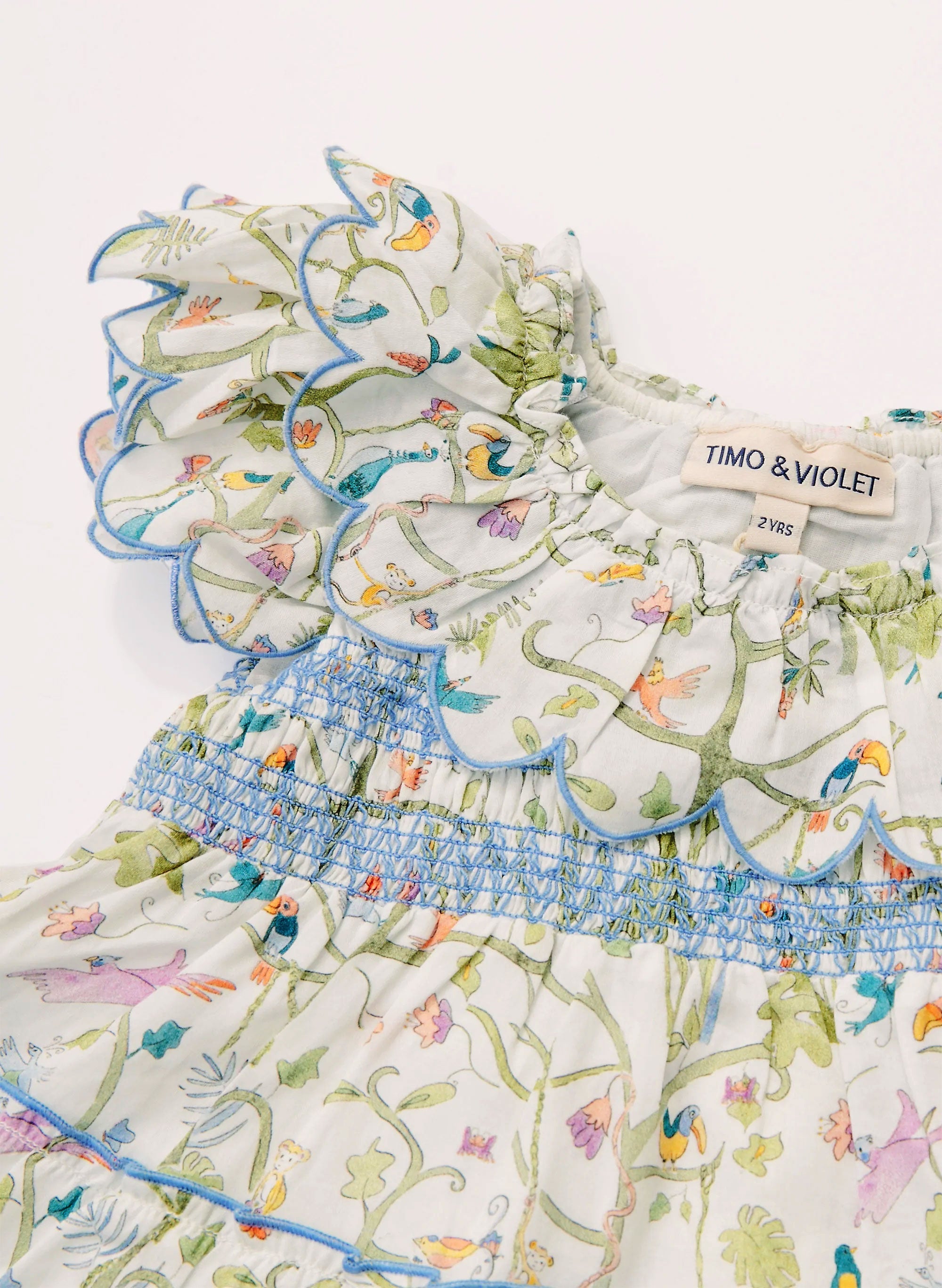 Mimi Dress - Tropical Garden