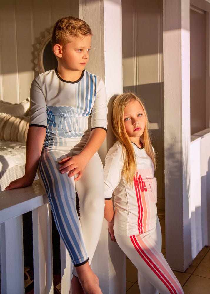 Noggi Wave Loungewear Set, Girls