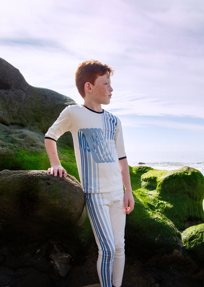 Noggi Wave Loungewear Set, Boys