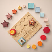 3 Shapes Learning Kit - Silicone Toys