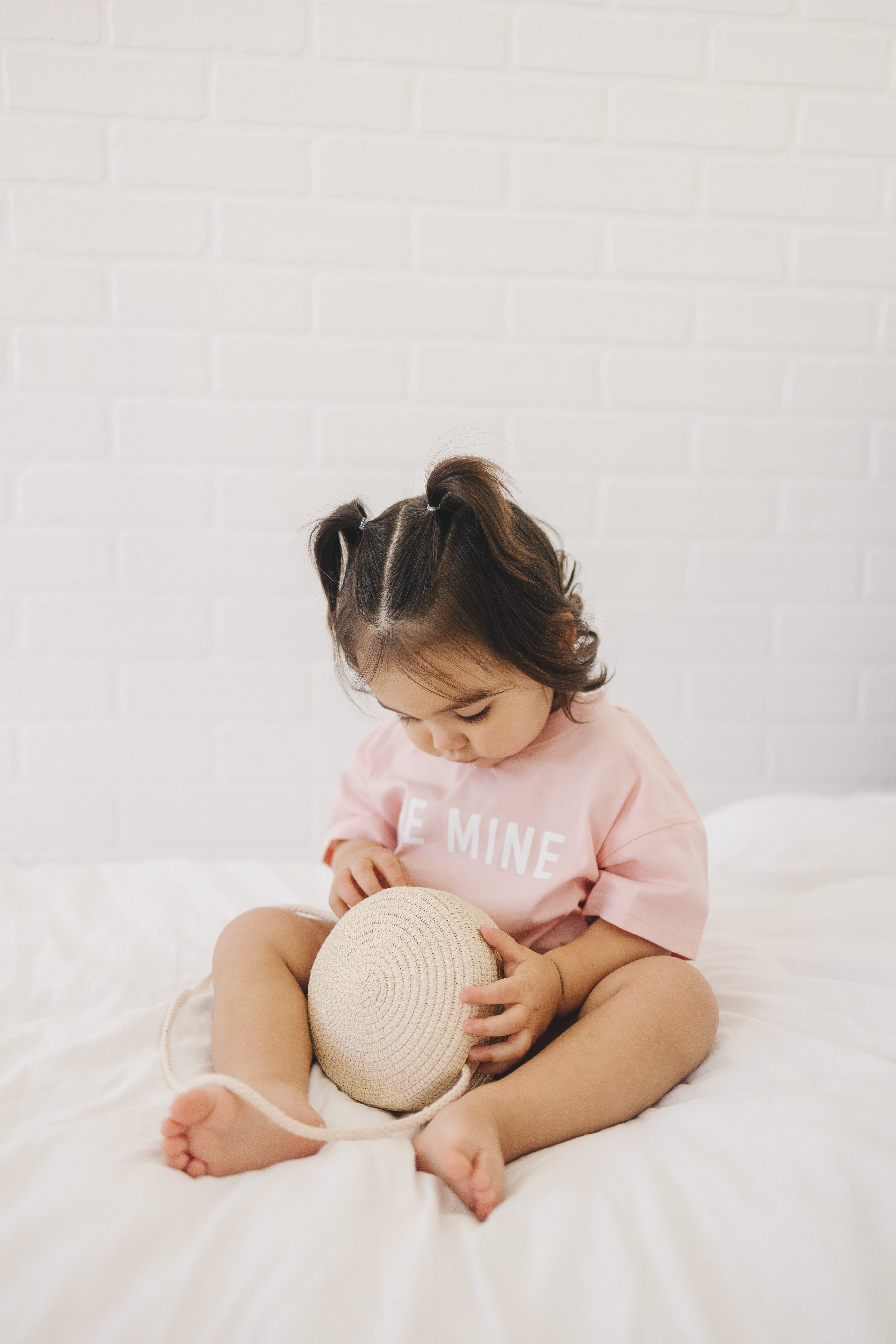 Be Mine Organic Cotton T-shirt Romper - More Colors