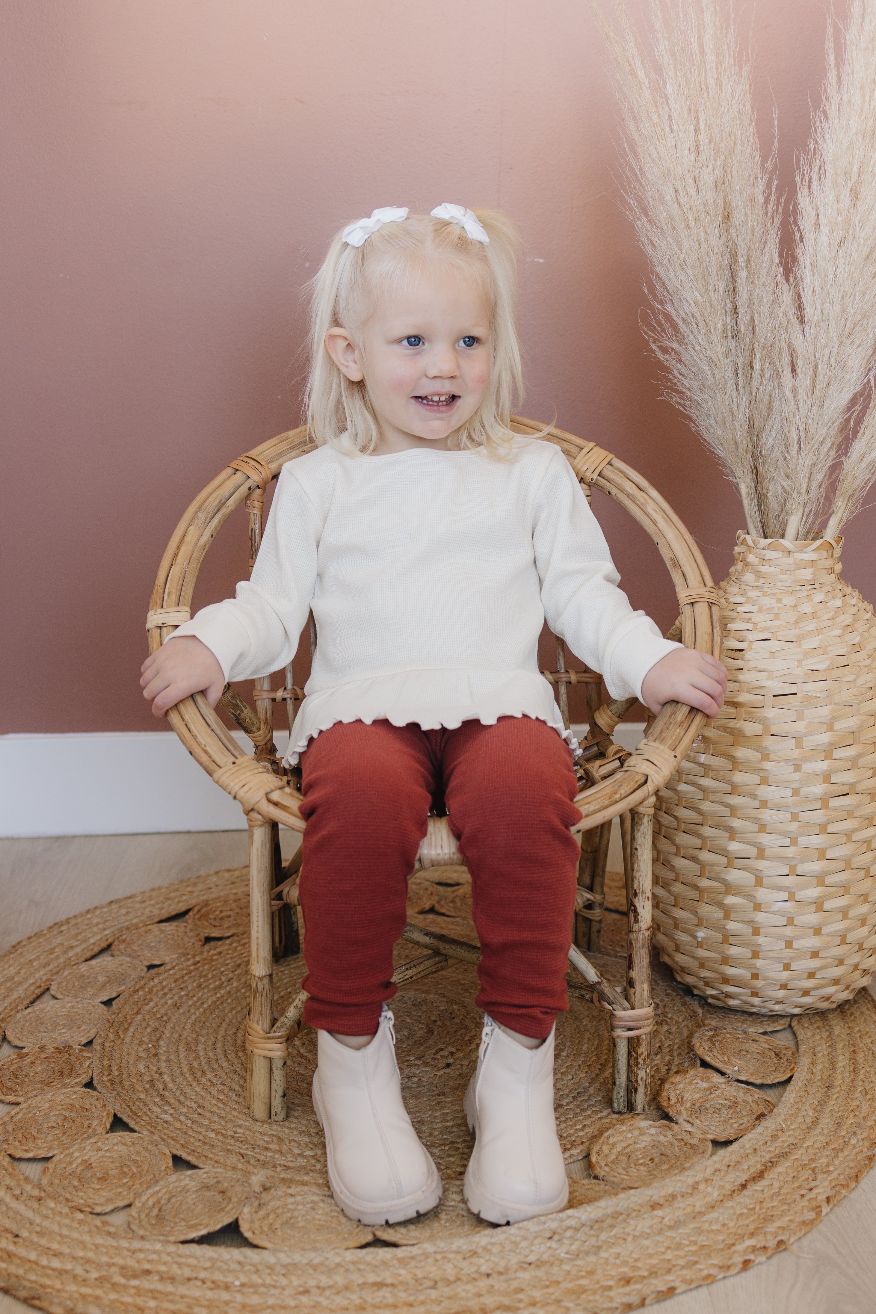 Leggings | Brick Red