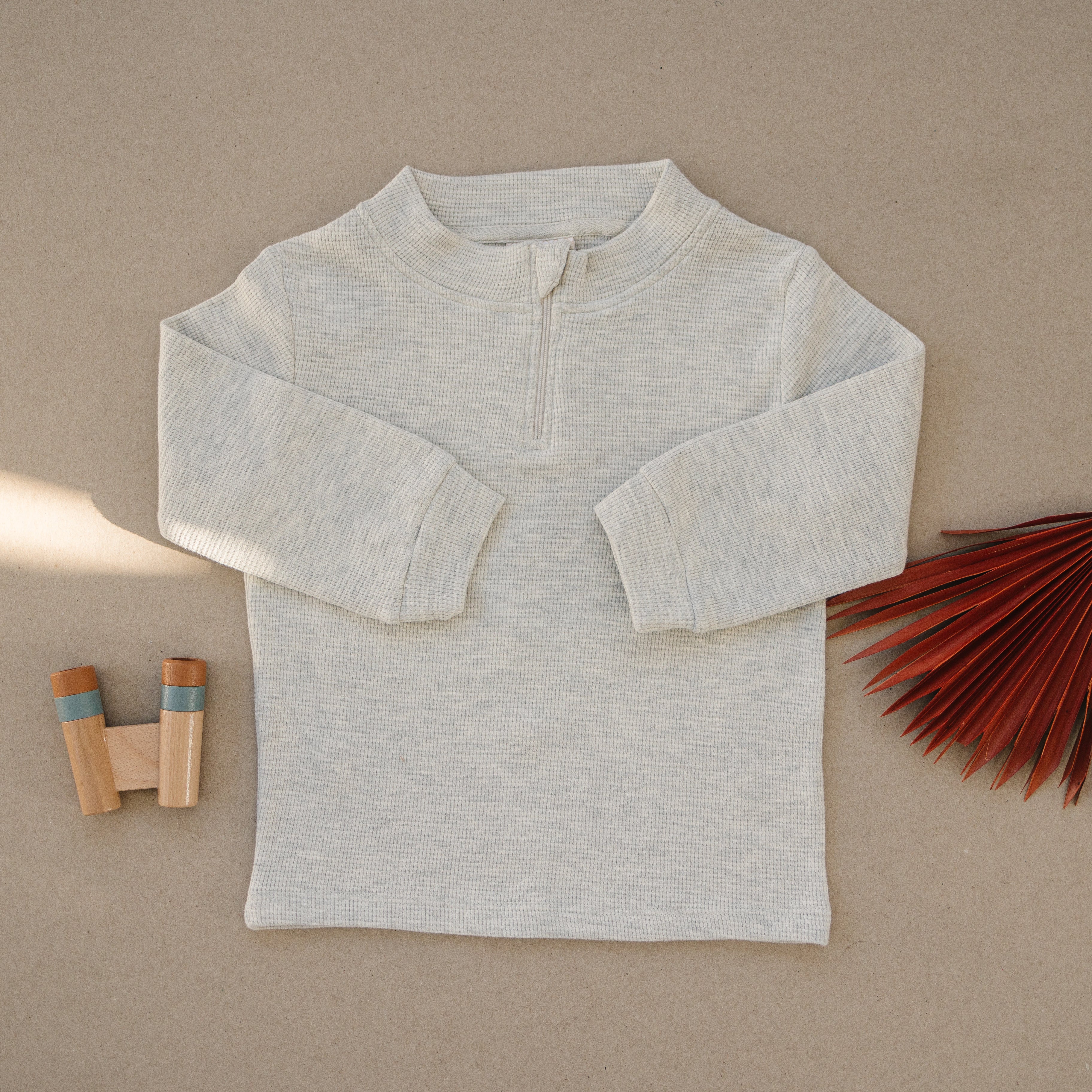 Quarter Zip | Ash