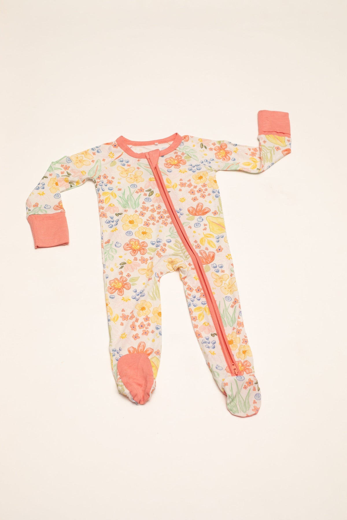 My First Flower Onesie/ With Footie