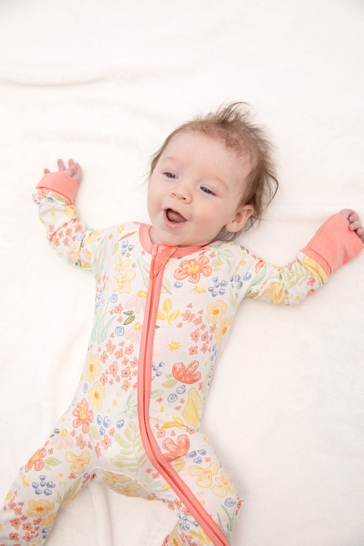 My First Flower Onesie/ With Footie