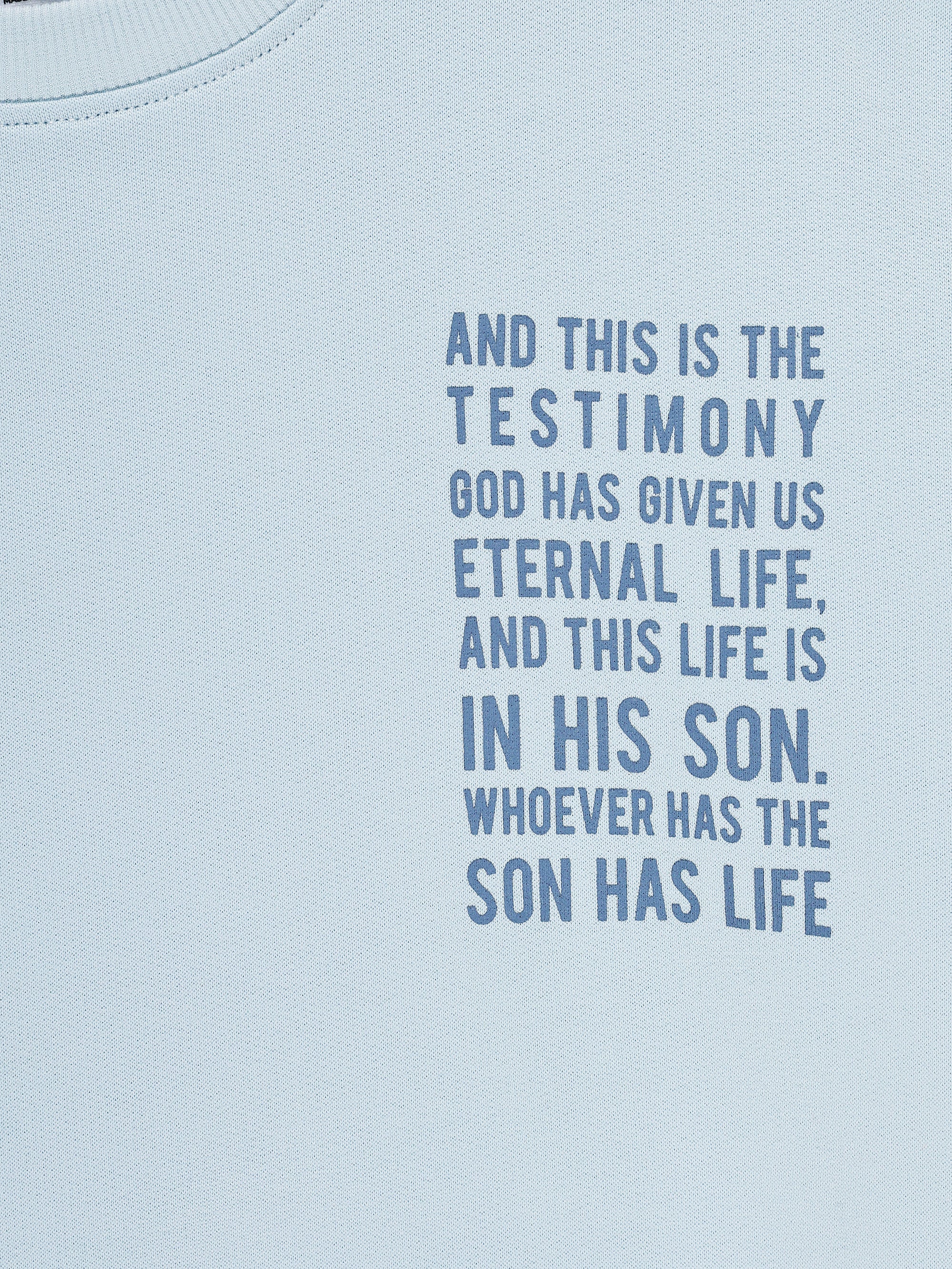 Eternal Life Skyway Fleece Crewneck