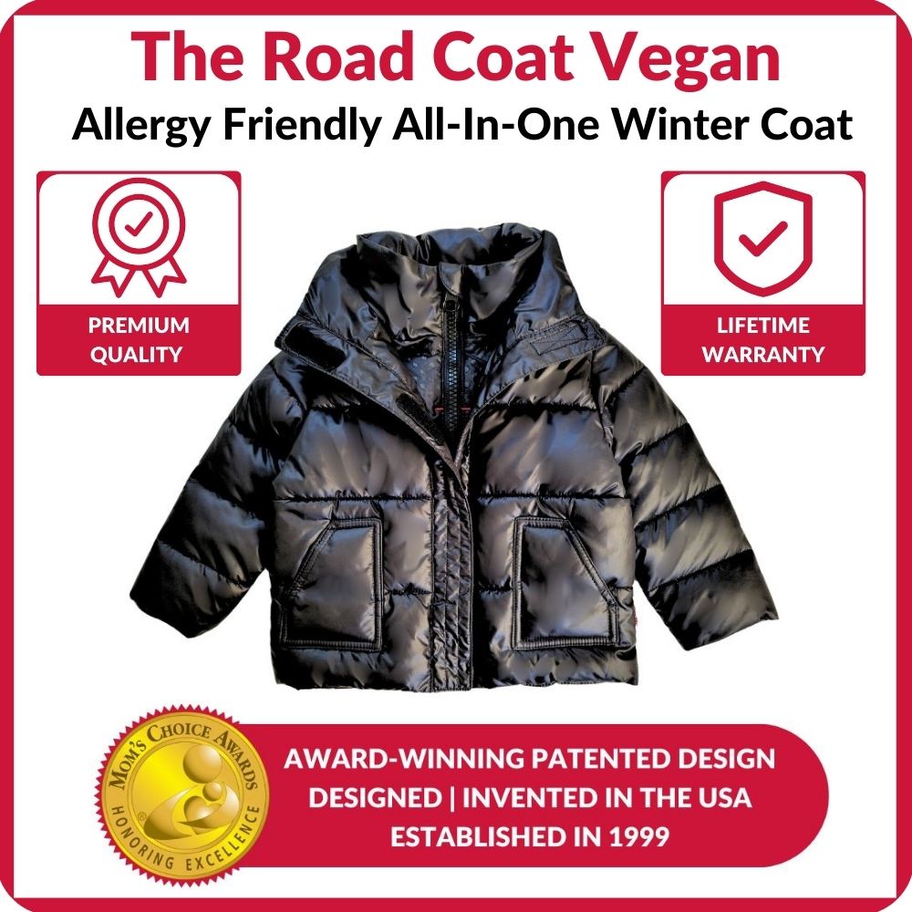 Car Seat Coat | The Road Coat Vegan - Black
