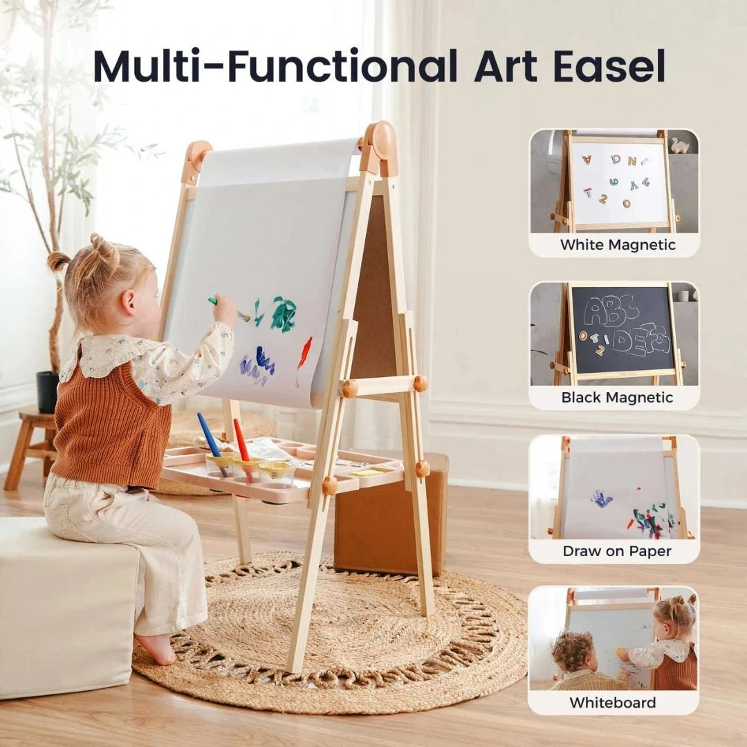 ® Caramel Magnitales Easel & Paper Roll Set