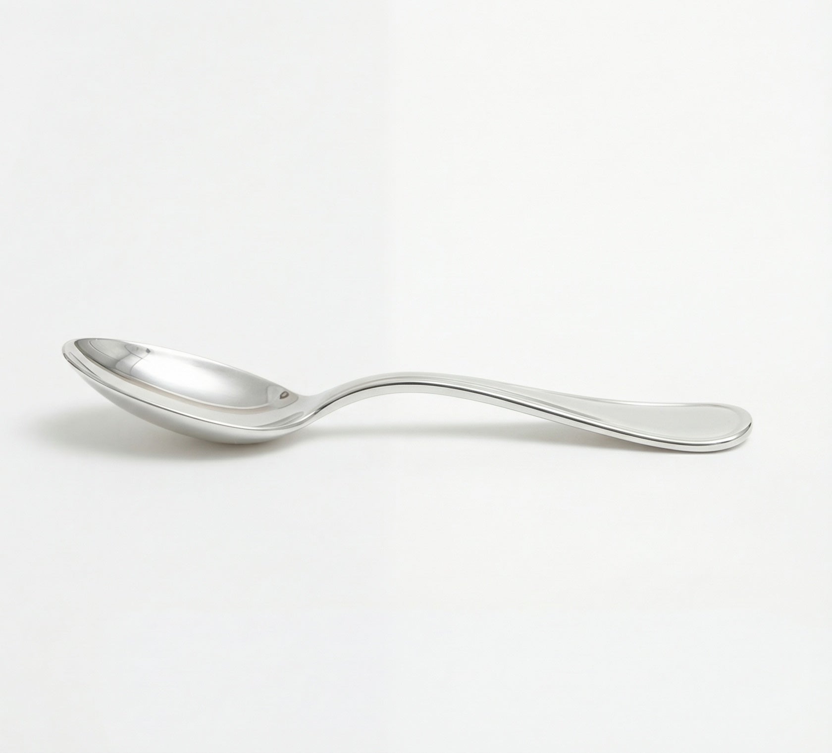 Classic Sterling Silver Baby Feeding Spoon By Krysaliis