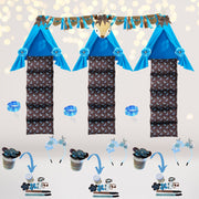 Girl Woodland Glamping Birthday Party Decorations, Forest Animals, Wild One Teepee Tent Party