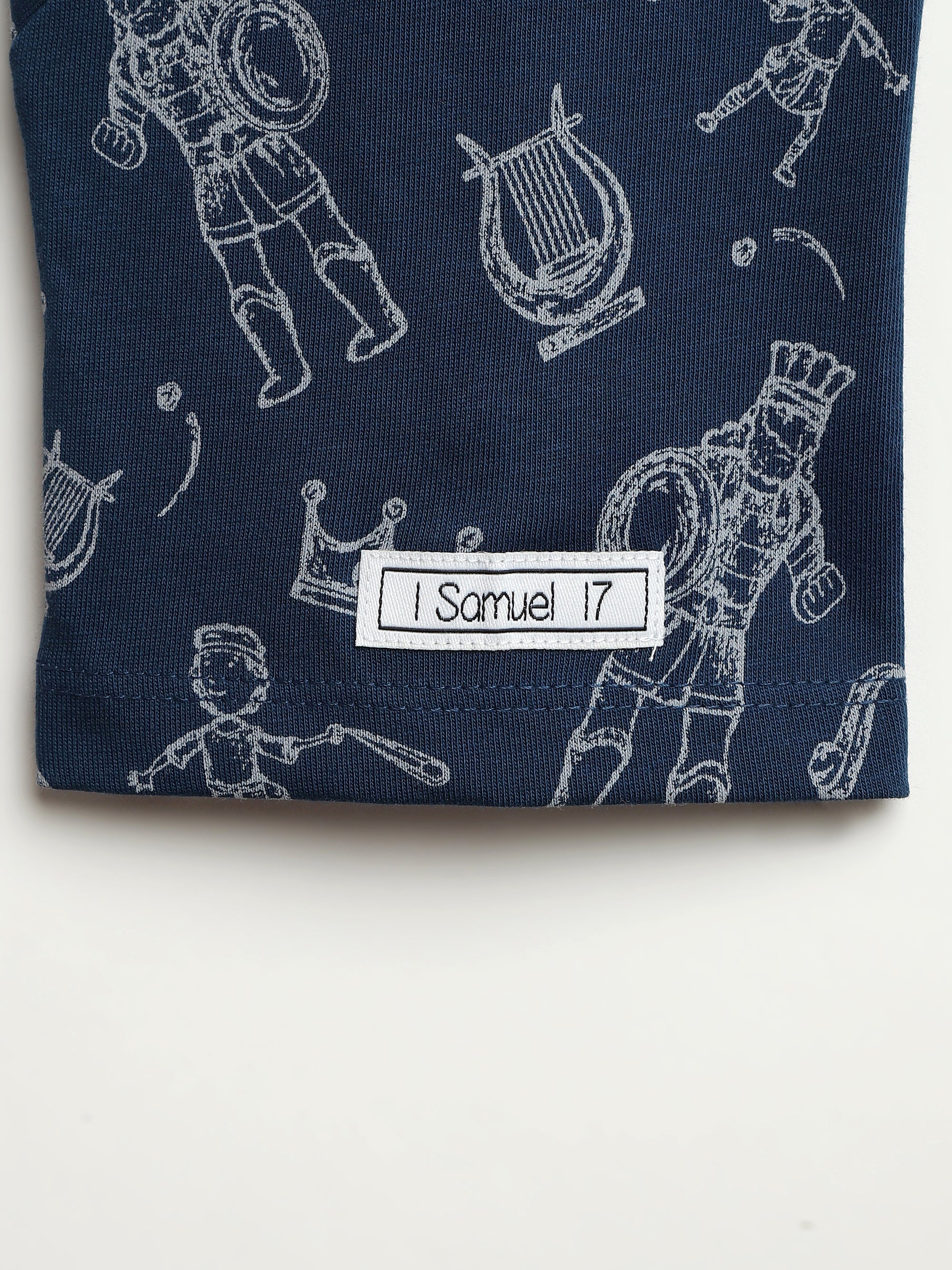 David & Goliath Sailor Blue T-shirt Cotton